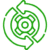 Tyre Recycling Icon
